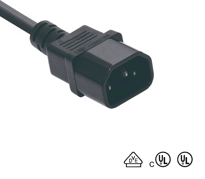 JT-SZ3/FY-SZ3 IEC Connector Male Plug C14 Iuxta Germanorum Et US Signa