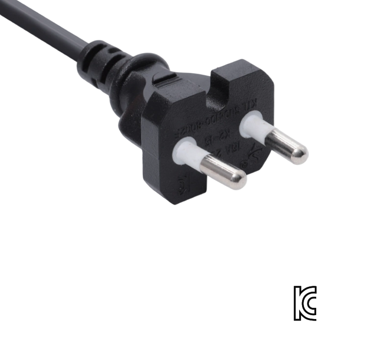 K2-15 16A 250V Korea 2-pin Instrumentum Plug