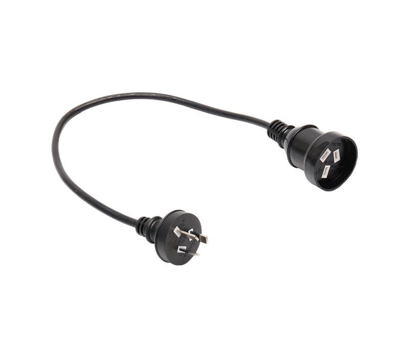 A3-7/10+AZ3-10 10A 250V Three-pin Australian Plug Male Socket Extensionem Cordis