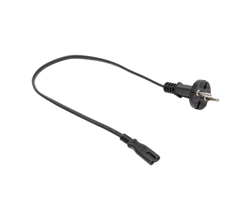 JT002/B/FY002+ST2/FY-ST2 16A 250V Duo-Pin European Standard Tool plug With IEC C7 Connector