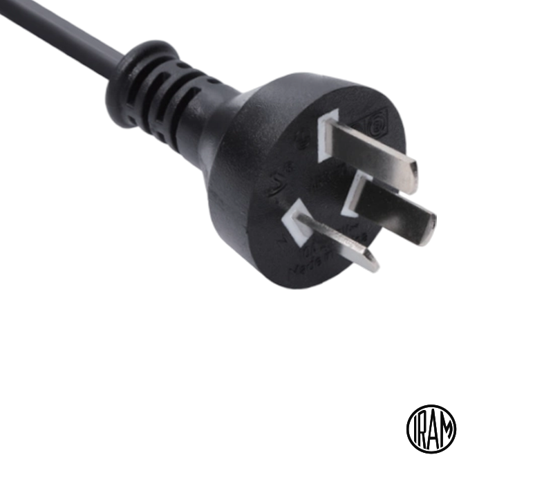 AR3-10 10A 250V Tres-pin Argentine Plug
