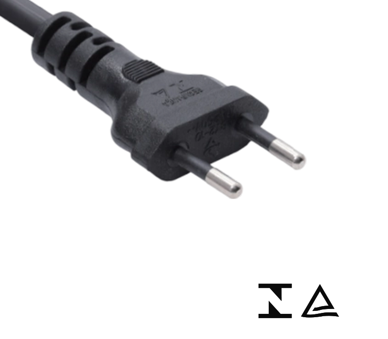 BY2-10 10A 250V Duo-pin Brazilian Plug