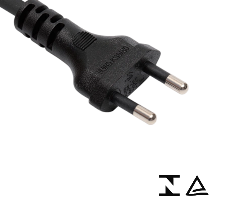 B2-20 20A 250V Duo-pin Brazilian Plug