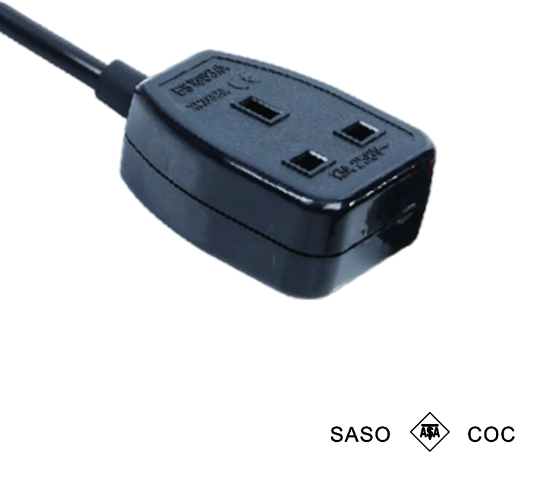 YZ3-13 13A 250V UK-Style Three-pin Male Socket