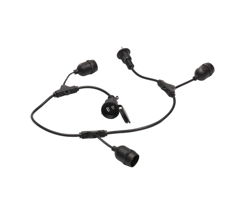 DUXERIT Nativitatis Decorative lux String cum Iaponica IMPERVIUS Plug et Socket